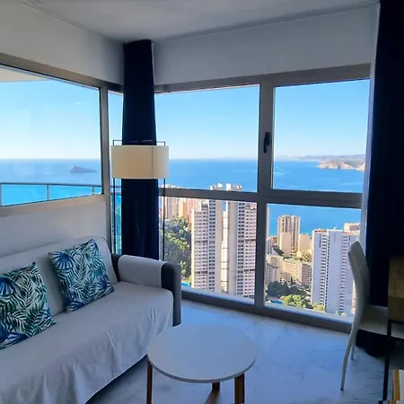 Highrise With Private Terrace & Sea Views - 34th Floor Apartment Benidorm