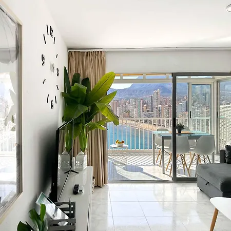 Balcon Al Mediterraneo Y Skyline De Apartment Benidorm
