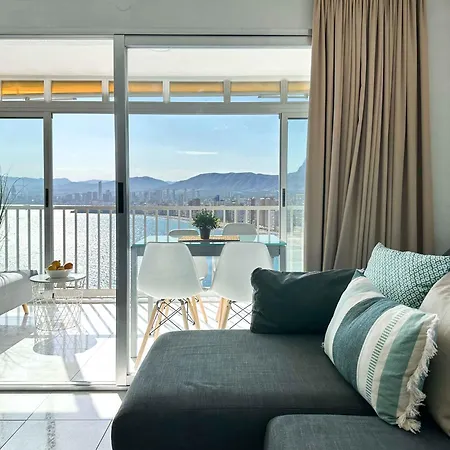 Balcon Al Mediterraneo Y Skyline De Apartment Benidorm