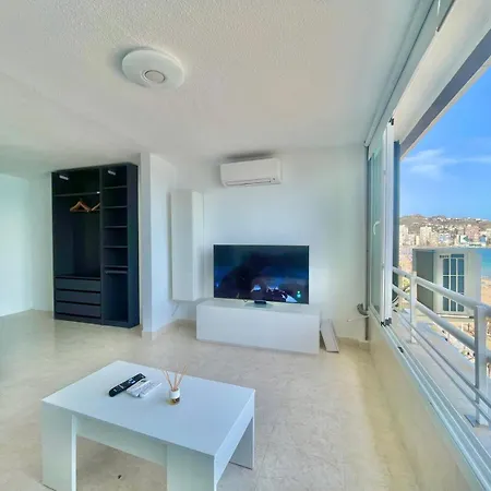 Apartment Torre Coblanca Studio Seafront Levante Benidorm