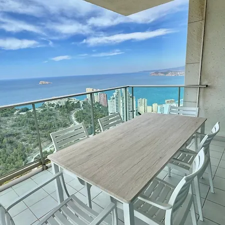 Sol, Terraza Privada Y Vistas Al Mar - 182 Benidorm