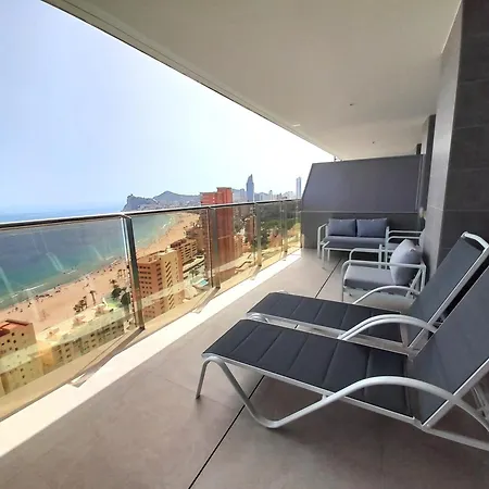 Apartment Sunset Cliffs Sea View 14 Floor Benidorm
