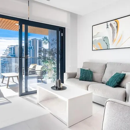 Apartment Lujo En Sunset Waves Sauna Tenis Vistas Al Mar Gym