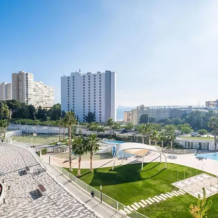 Lujo En Sunset Waves Sauna Tenis Vistas Al Mar Gym Apartment