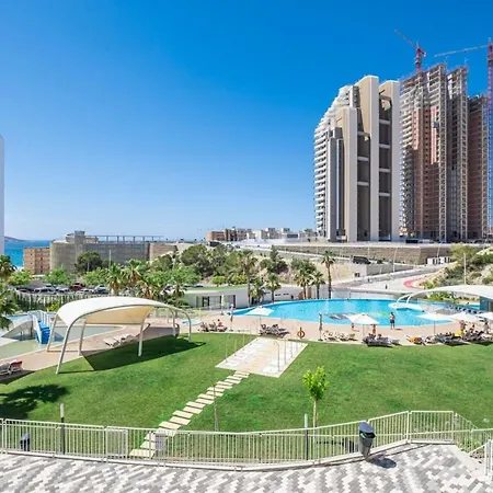 Apartment Lujo En Sunset Waves Sauna Tenis Vistas Al Mar Gym Benidorm
