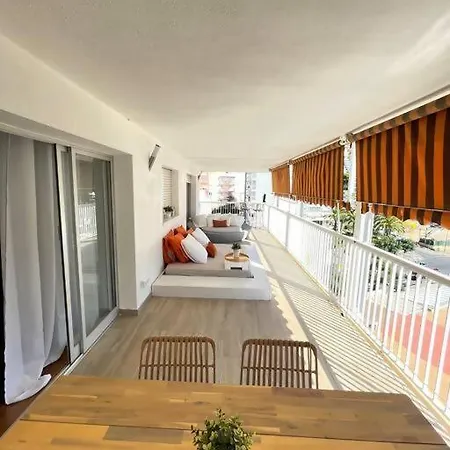Noir Fabulosa Terraza Con Vistas Al Mar 2hb * Benidorm