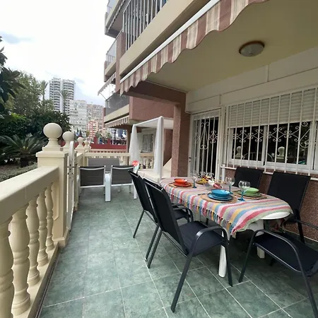 Apartment Super Terrace Levante Front Line Ranchos Self Check-in, Free Parking