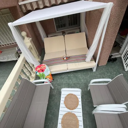 Apartment Super Terrace Levante Front Line Ranchos Self Check-in, Free Parking Benidorm