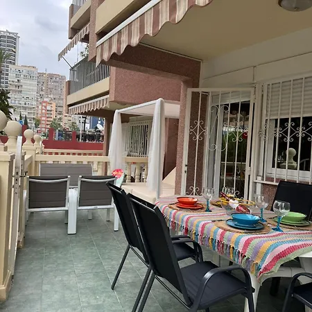 Apartment Super Terrace Levante Front Line Ranchos Self Check-in, Free Parking