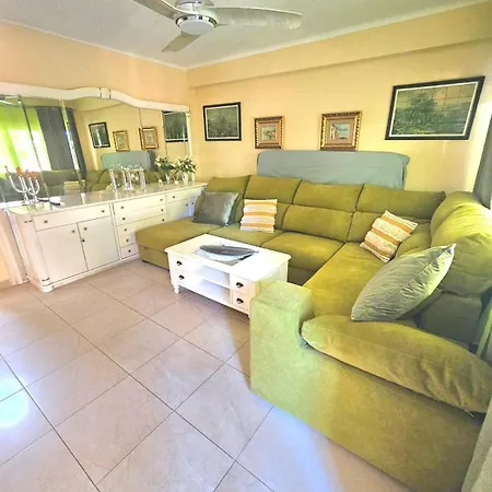 Apartment Super Terrace Levante Front Line Ranchos Self Check-in, Free Parking *