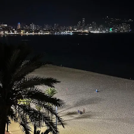Esmeralda, Beachfront Poniente, 1st Line Frontal Seaview, Ocean Terrace Apartment Benidorm