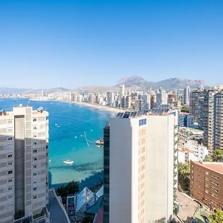 Magico Paraiso En Alturas Piscina Y Pista De Tenis Benidorm