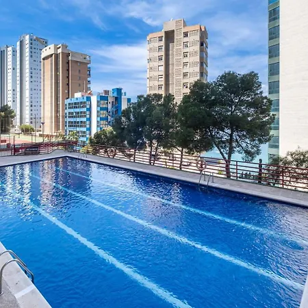 Magico Paraiso En Alturas Piscina Y Pista De Tenis Benidorm