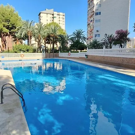 Nuevo Apto Hasta 6 Personas Muy Cerca De Playa Levante Con Jardines Y Gran Piscina , Pista De Tennis Y Futbol Deportes Y Zona Infantil ,en Urbanizacion Con Parking Apartment *