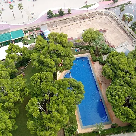 Apartment Nuevo Apto Balcon De Poniente 1 A Linea Playa Torre 2 Luxe Sm Con Aire, Piscina,jar Vistas Espectaculares Al Mar De Benidorm