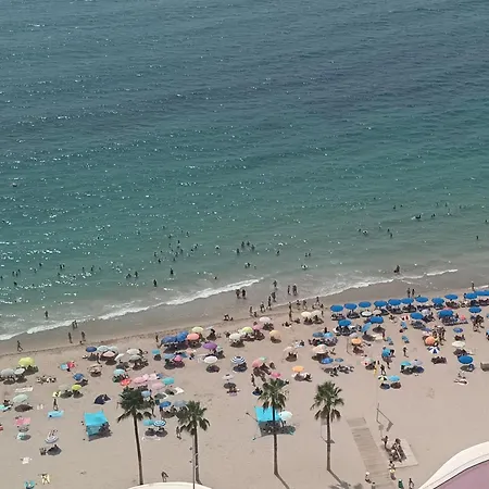 Nuevo Apto Balcon De Poniente 1 A Linea Playa Torre 2 Luxe Sm Con Aire, Piscina,jar Vistas Espectaculares Al Mar De Apartment