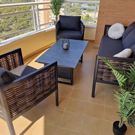 Apartment с супер видом на море и горы бенидорма
