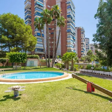 Apartment Rincon Acogedor Con Vistas Al Mar Piscina Parking Publico Benidorm