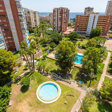 Rincon Acogedor Con Vistas Al Mar Piscina Parking Publico Benidorm