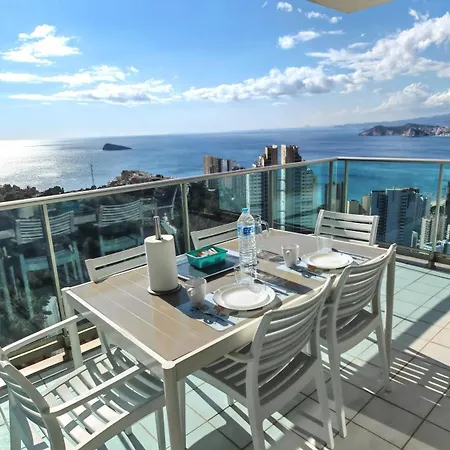 Skyline 31 Terraza Privada Con Vistas Al Mar Benidorm