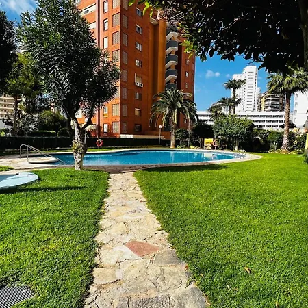 Avec Vue Sur La Et Les Montagnes 360 M De La Apartment Benidorm