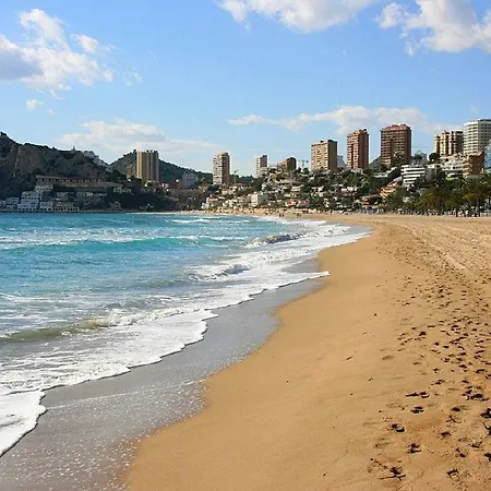 Apartamento Tu Paraiso Costero En Playa De Poniente, Vistas Al Mar, Arena Dorada Y Un Entorno De Lujo Benidorm