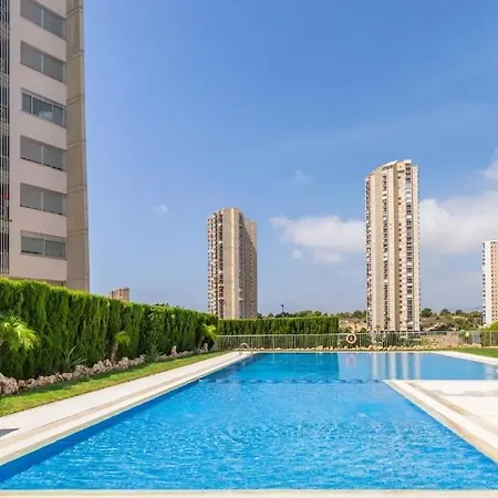 Tu Paraiso Costero En Playa De Poniente, Vistas Al Mar, Arena Dorada Y Un Entorno De Lujo Apartamento