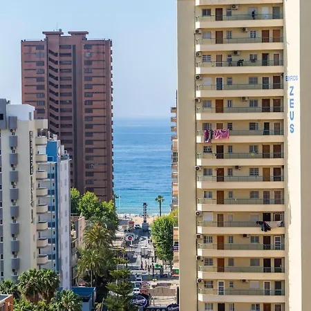 Apartment Stylish Seaview With Pool Access Benidorm