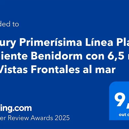 Luxury Primerisima Linea Playa Poniente Con 6,5 Mts De Vistas Frontales Al Mar Apartamento