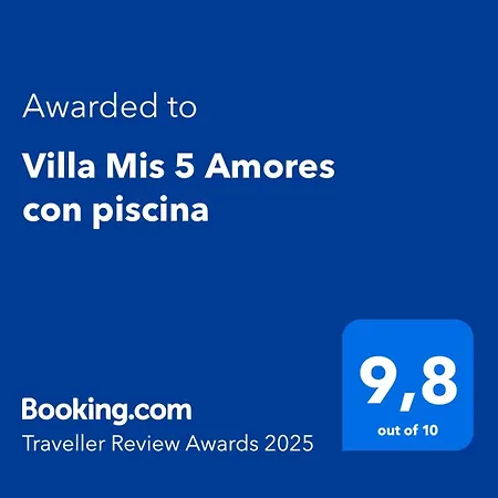 Villa Mis 5 Amores Con Piscina Benidorm