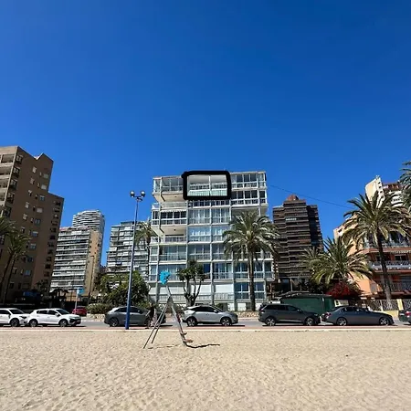Apartment Esmeralda, Beachfront Poniente, 1st Line Frontal Seaview, Ocean Terrace