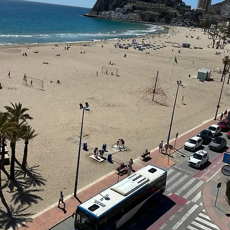 Apartment Esmeralda, Beachfront Poniente, 1st Line Frontal Seaview, Ocean Terrace *
