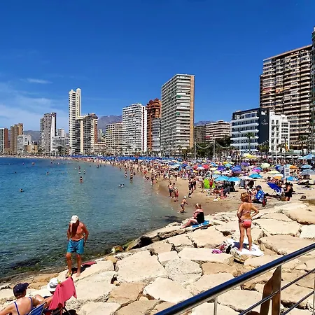 Mayasia Casa I, Con Vista Al Mar, Jardin, Piscina Benidorm
