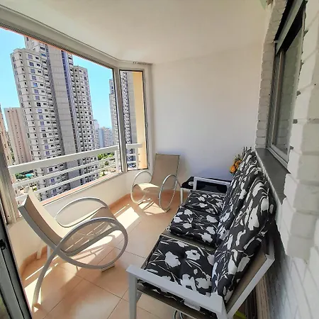 Apartamento Alhambra Rincon De Loix Benidorm-sea View-free Parking, Wi-fi, Pool, New Air Conditioning *