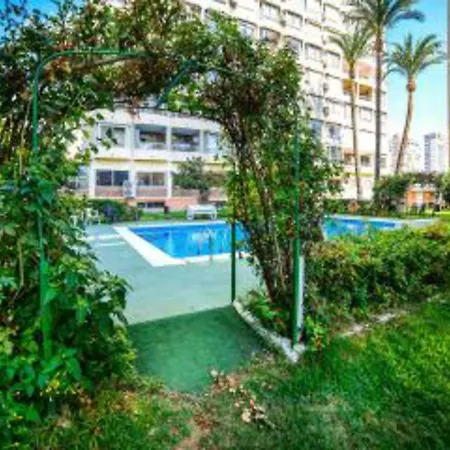 ºººcon Aire Acond, Parking, Piscina Y Jardin Apts Alhambra En Playa Levante