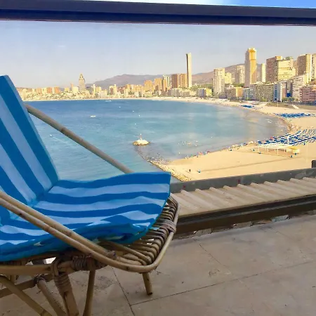 Penthouse 1ere Ligne De Avec Magnifique Vue Apartment Benidorm