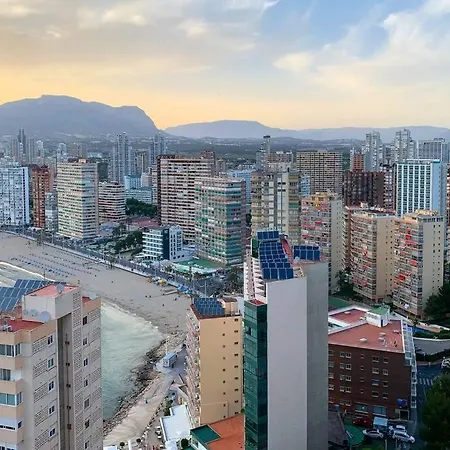 Balcon Al Mediterraneo Y Skyline De * Benidorm