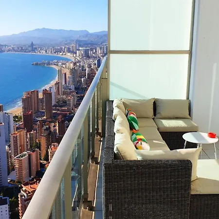 Apartment 42nd Floor - Penthouse Vip With Private Terrace And Sea Views Benidorm