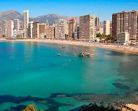 Apartamento Giner, Muy Centrico, Soleado, En Pleno Casco Historico, Frente La Playa De Levante, A Unos Pasos, Con Vistas Al Mar