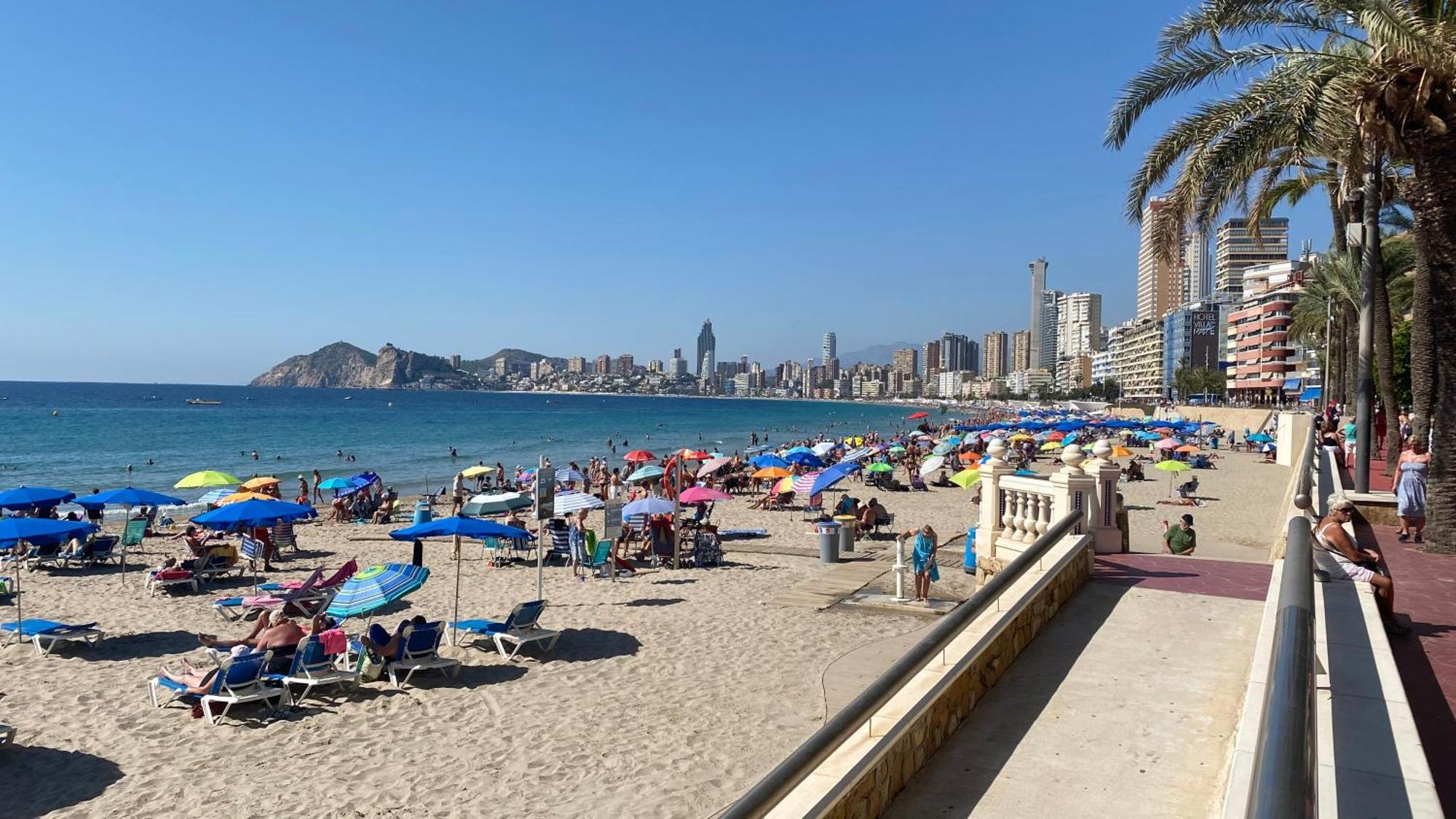 Webcam benidorm playa poniente