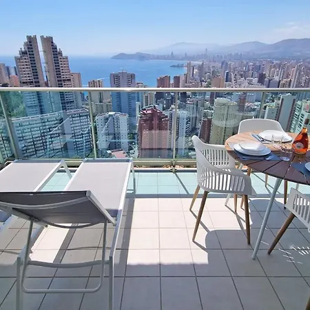 Apartman Planta 21 Con Terraza Privada Y Vistas Al Mar