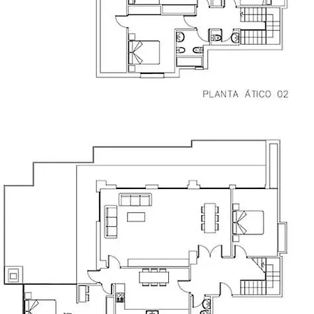 Appartamento ático Con Gran Terraza *