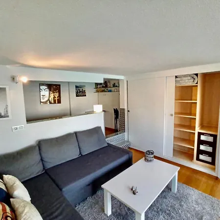 Apartamento Estudio Primera Linea Con Acceso Privado Al Mar Benidorm