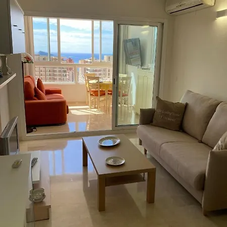 Апартаменты Rascacielo Bonito Mirando Al Mar