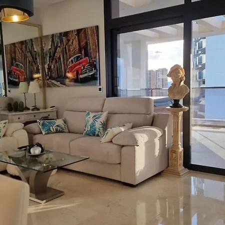 شقة Sunset Waves Julieta Vistas Al Mar Premium 200 Mt2 Con Jacuzzi En Terraza