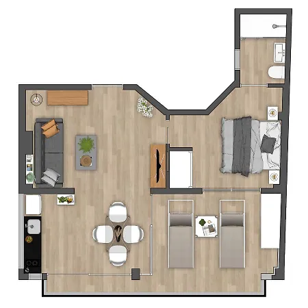 Apartment Atico Reformado A 50 Metros De La Playa *