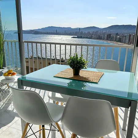 Balcon Al Mediterraneo Y Skyline De Διαμέρισμα Μπένιντορμ