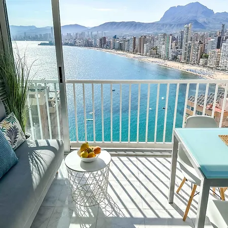 Balcon Al Mediterraneo Y Skyline De Διαμέρισμα Μπένιντορμ