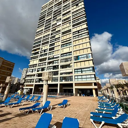 Lägenhet Santa Margarita, Primera Linea De Playa Con Piscina Benidorm