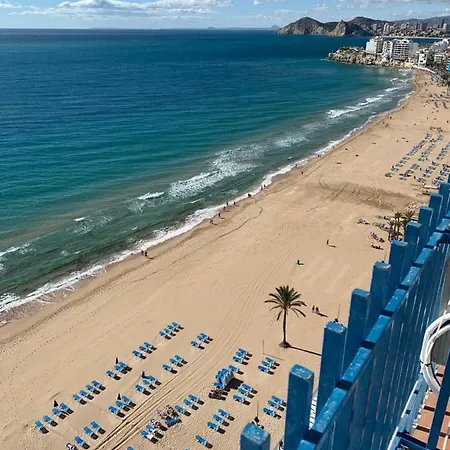 1ª Línea Playa Levante, Garage, Wifi, Climatización * Benidorm